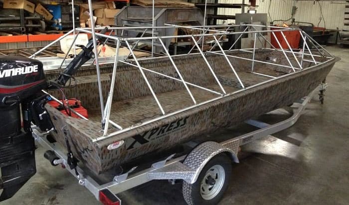 How To Build A Duck Boat Blind (CHEAP!) 